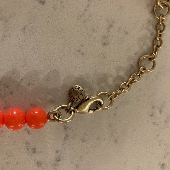 J.Crew orange 🍊 balls statement necklace - Picture 2 of 3